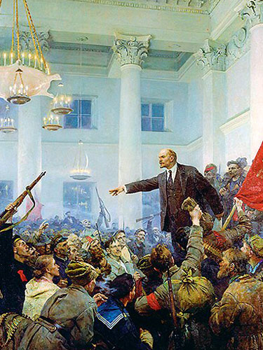 Революция.РУ :: Ленин провозглашает Советскую власть