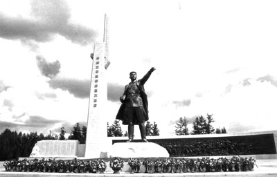 Монумент в честь победы в бою в районе Мусана